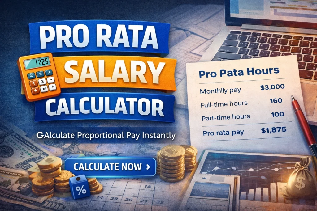 Pro Rata Salary Calculator