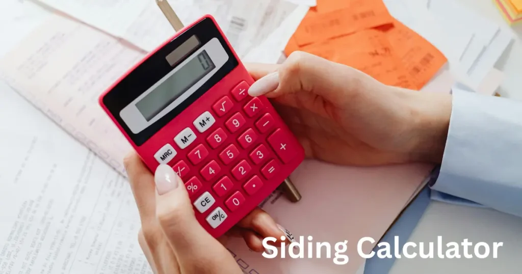 Siding Calculator